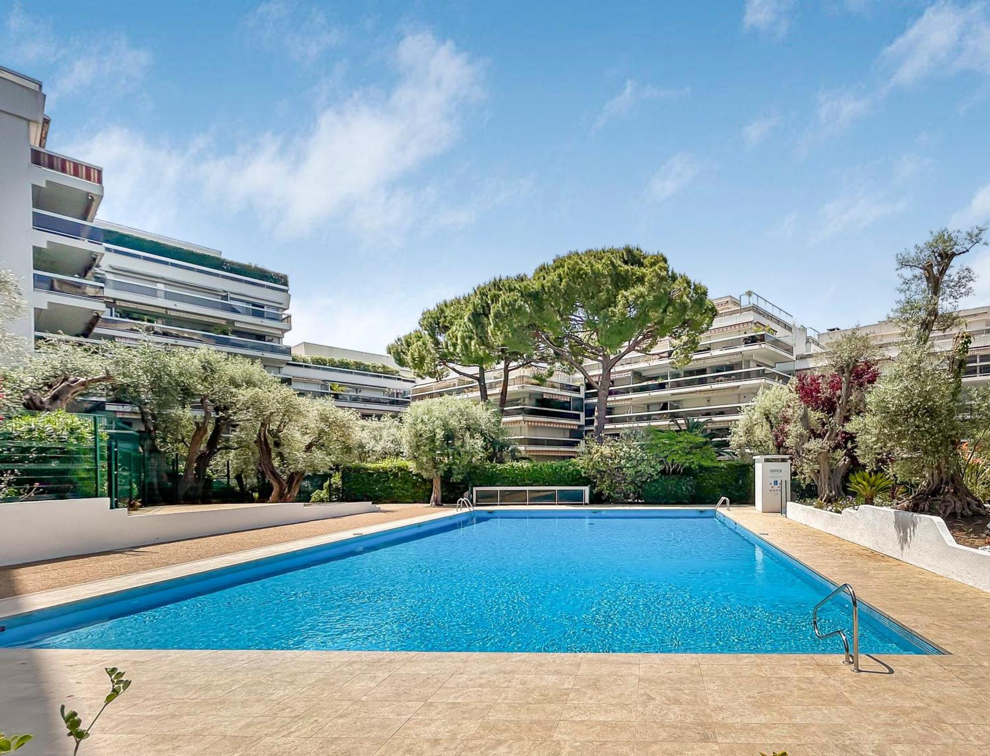 Joli Studio 4Pers Piscine Tout Confort Juan-les-Pins Luaran gambar